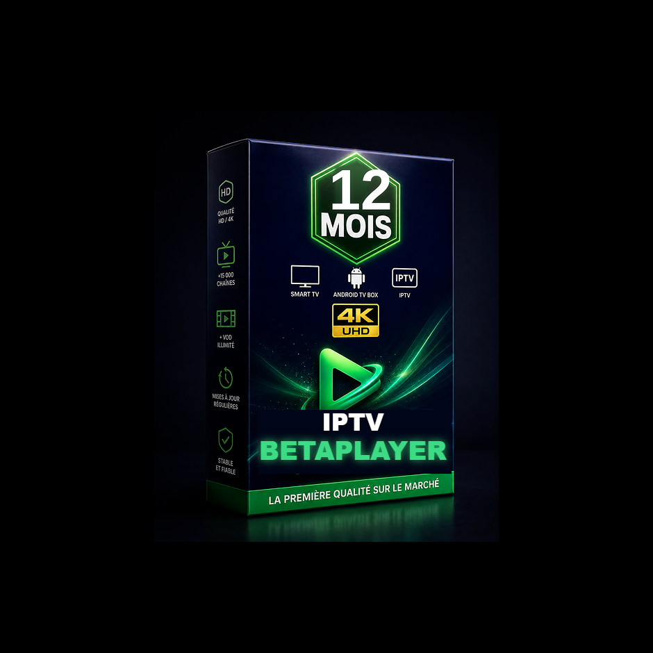 Abonnement IPTV Premium 12 Mois