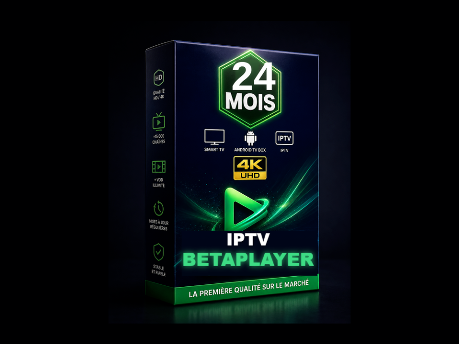 Abonnement IPTV 24 Mois - Betaplayer IPTV