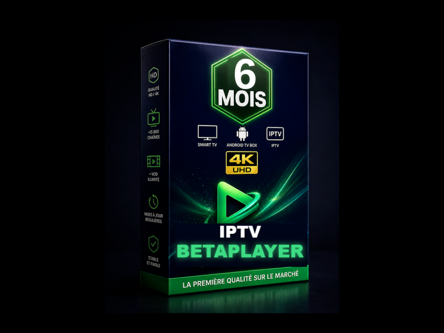Abonnement IPTV 6 Mois - Betaplayer IPTV
